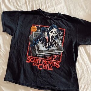 Black Ghostface Scream Tee